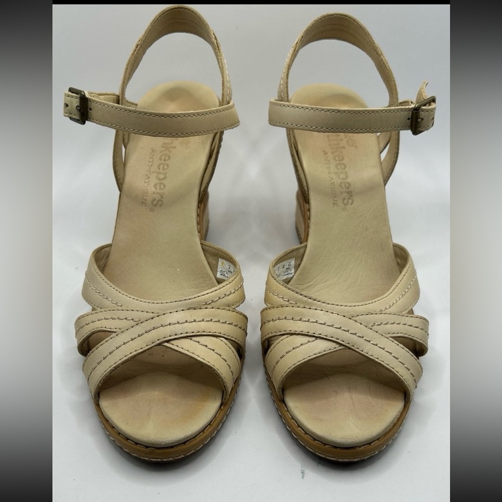 Timberland Women Earthkeeper Maeslin Wedge Sandals Size 8 View 3